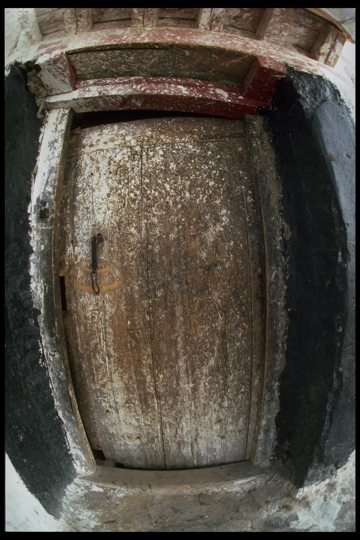 Tibet shrine inner door