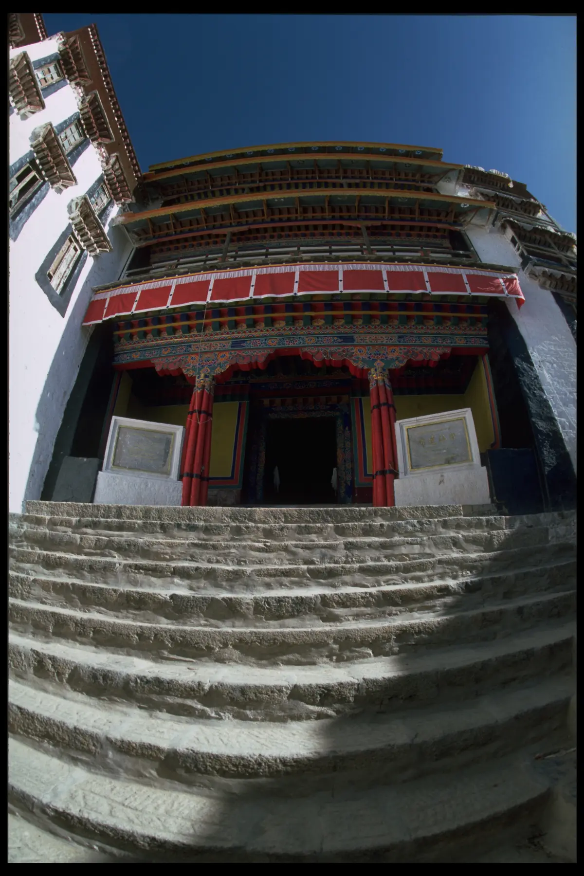 Ladakh monastery facade