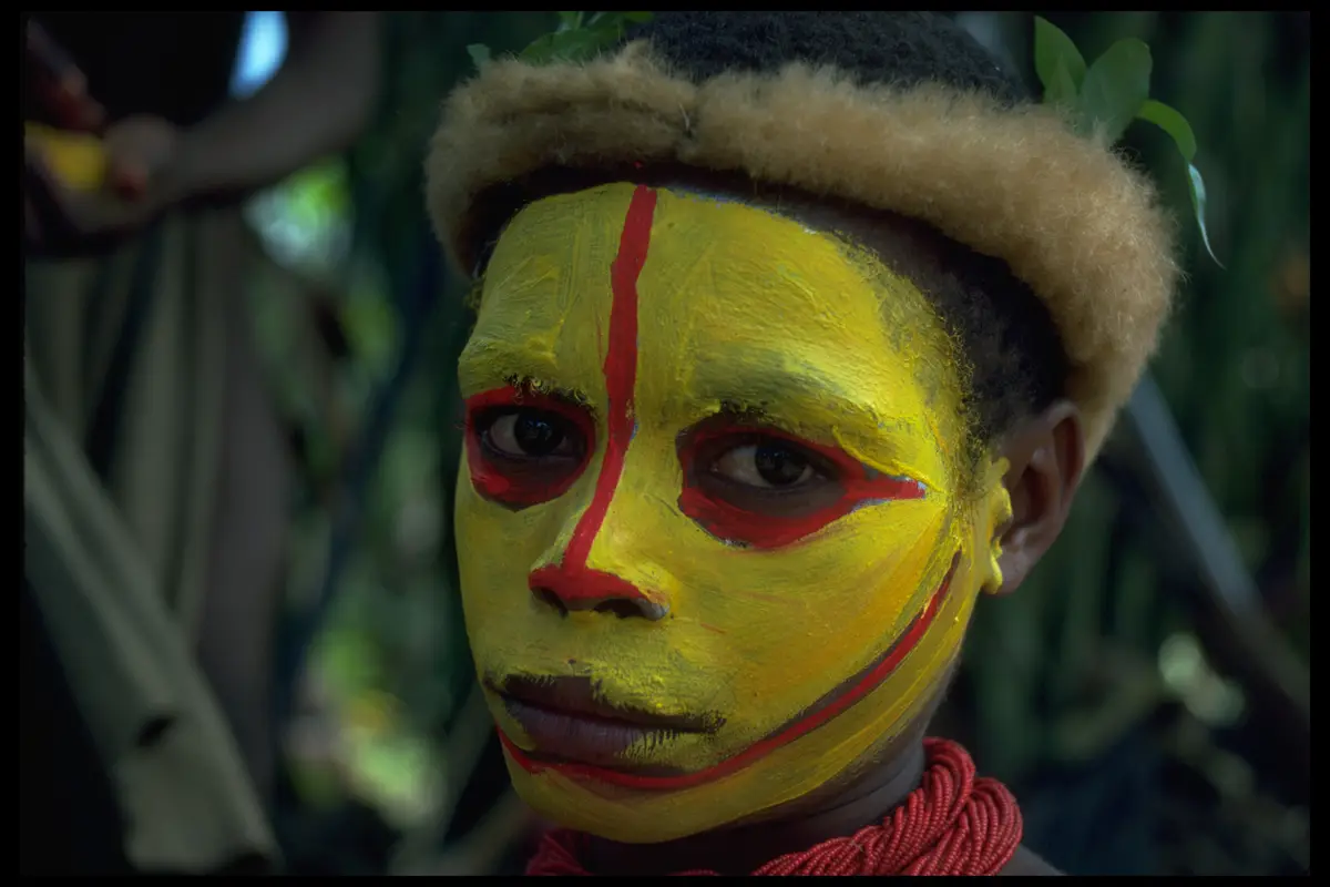 Png highlands face paint