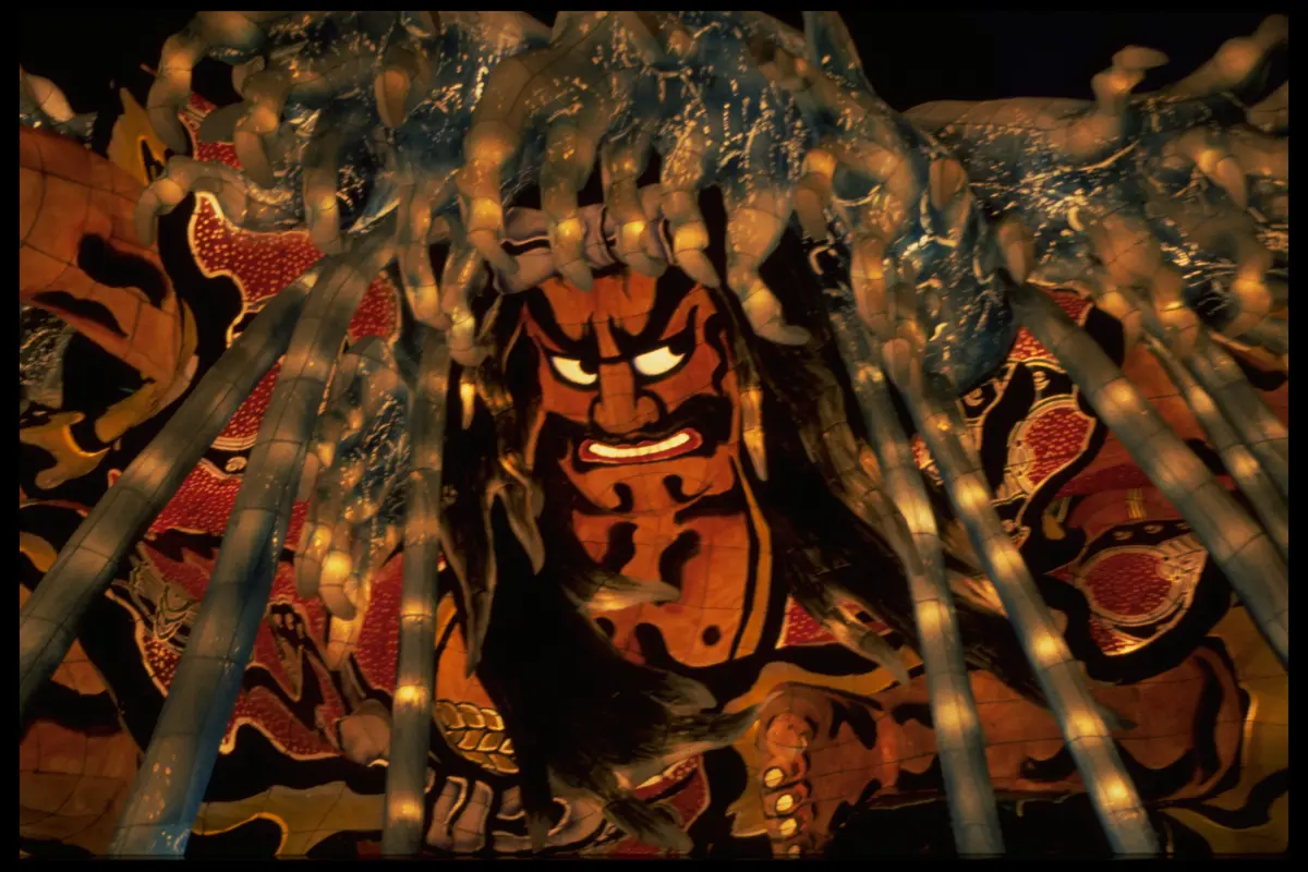 Japan nebuta warrior float
