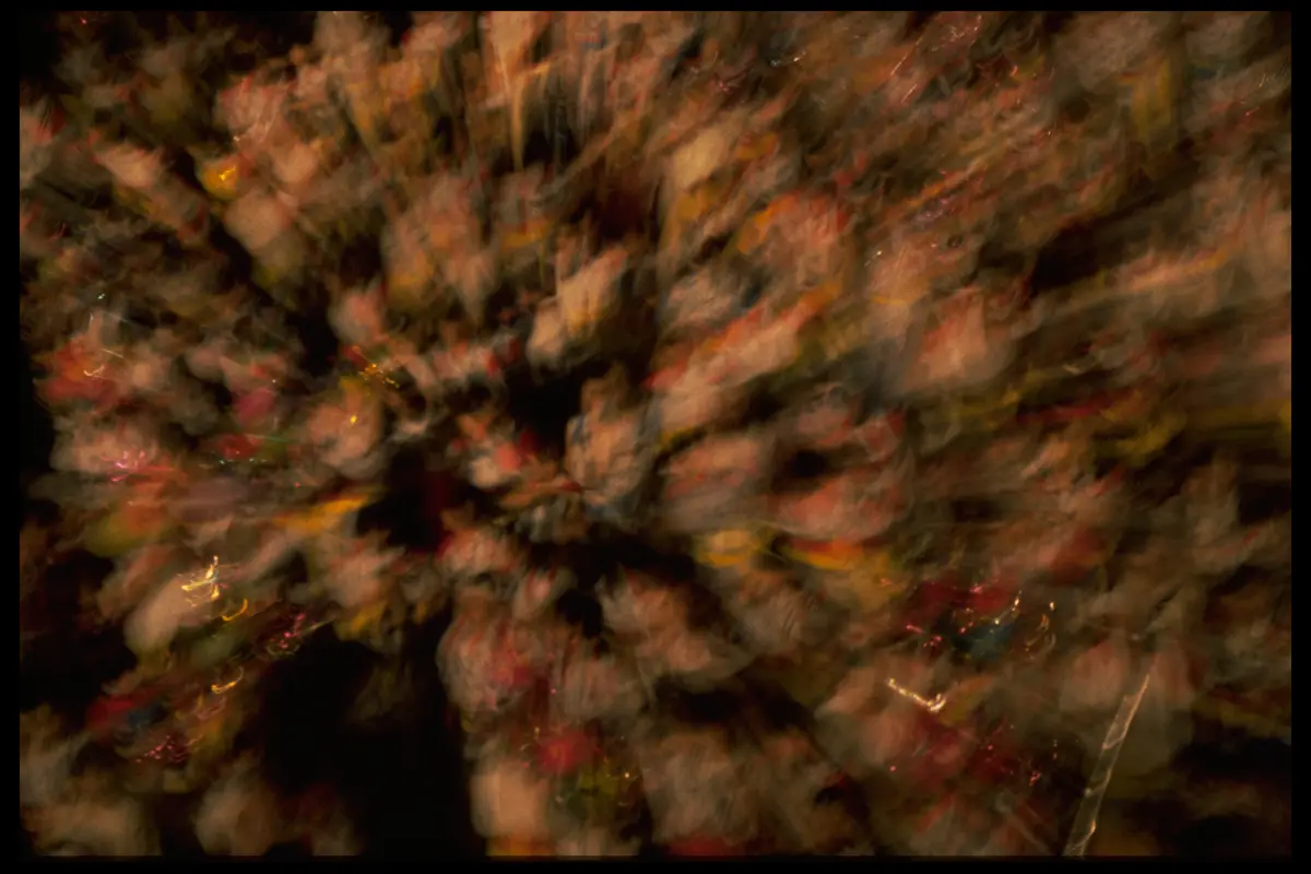 Japan festival zoom blur