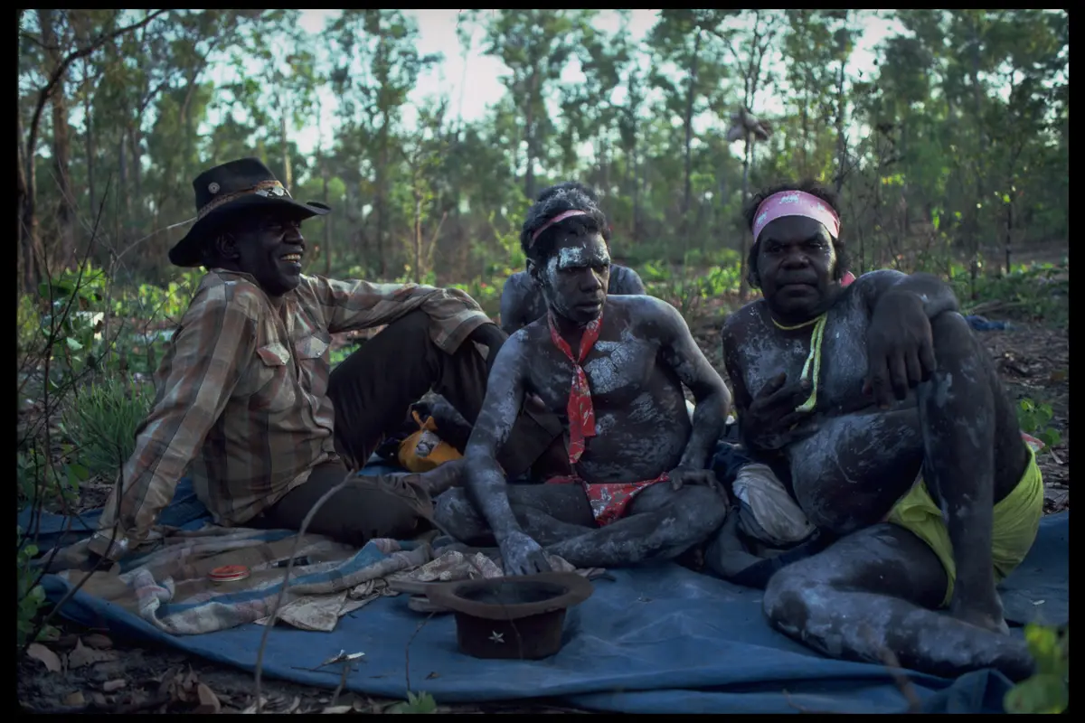 Arnhem land men ceremony